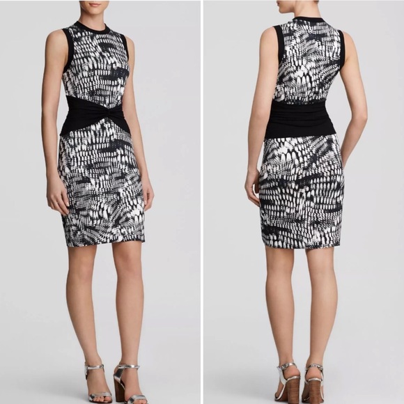 Nicole Miller Dresses & Skirts - NEW Nicole Miller Atelier Black White Jersey Dress